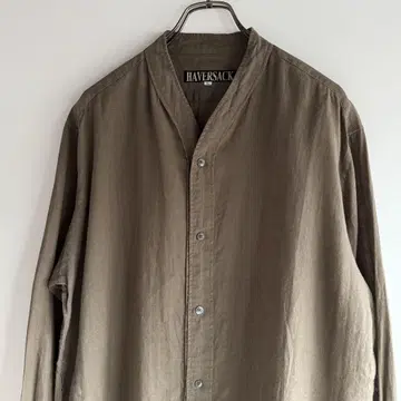HAVERSACK 하버색 린넨 베이스볼 셔츠