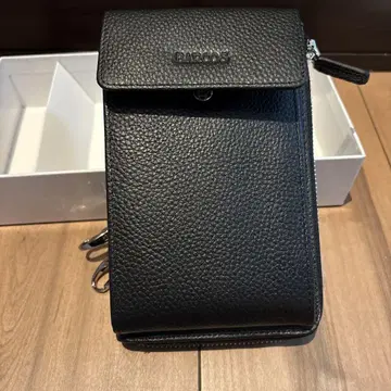 거의 새 상품 BARCOS 블랙 스마트폰 숄더백
