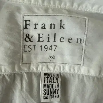 Frank 프랭크&아이린 린넨 화이트 셔츠 긴팔 스키퍼 BARRY