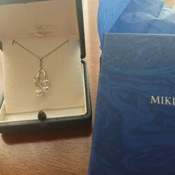 Mikimoto 실버 목걸이