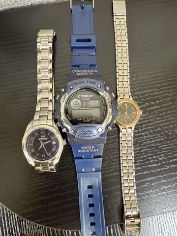 손목시계 McGREGOR & RICOH & JAXIS 모음 3대, 정크품