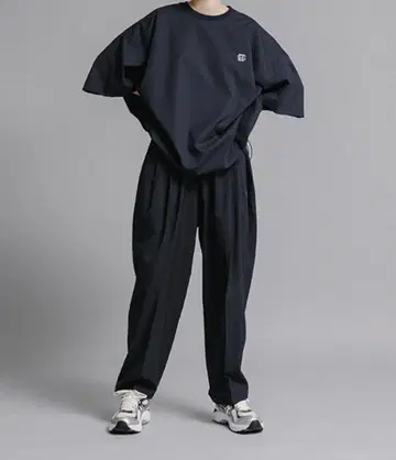 SEE SEE urbs 별주 WIDE SLACKS 네이비 M