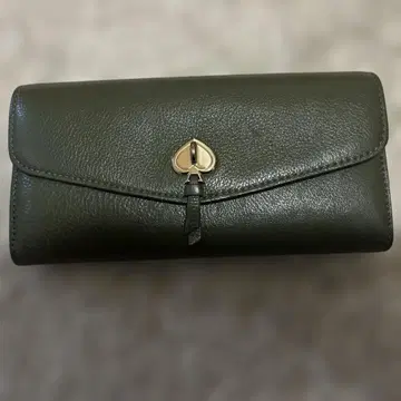 Kate Spade 올리브 그린 장지갑