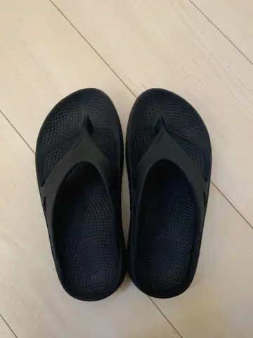 Oofos 리커버리 샌들 EU 38 블랙
