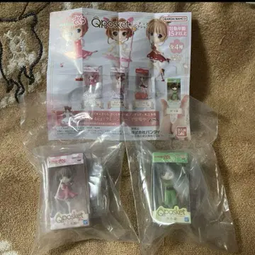 가샤폰 카드캡터 사쿠라 Qposket 미니어처 컬렉션 2종