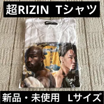 [새상품] RIZIN T셔츠 L 사이즈 아사쿠라 미쿠루 플로이드 메이웨더