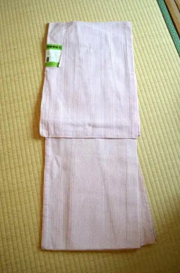 새상품 미사용 유카타 옅은 핑크 코몬 무늬 고풍 일본풍 패턴