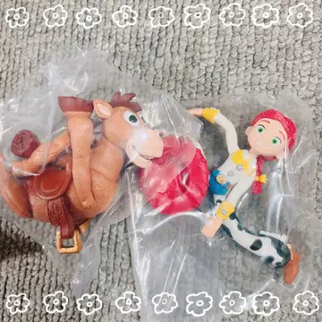 앤디가 왔다 토이스토리 가챠 제시 불스아이