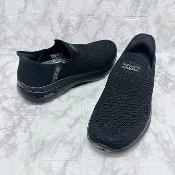 미사용 SKECHERS 슬립인스 GO WALK 블랙 25.0cm