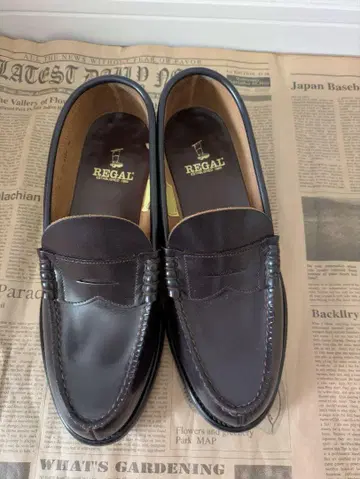 REGAL 다크 브라운 로퍼