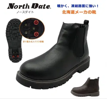노스데이트 여성용 스파이크 스노우 부츠 23.5cm