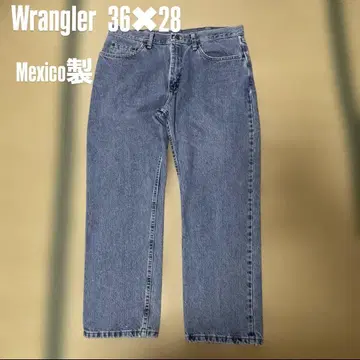 Wrangler 스트레이트 데님 36 x 28 MEXICO 생산