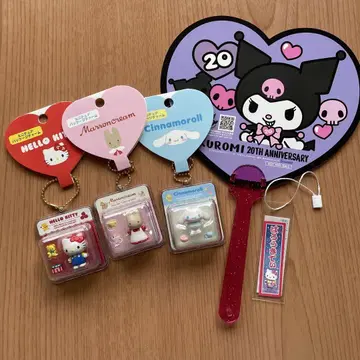3점 미니어처 패키지 참 미니어처 토이 키티 산리오
