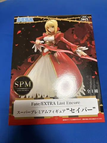 Fate/EXTRA Last Encore 세이버 SPM 피규어
