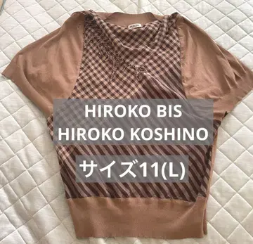 HIROKO BIS 히로코비스 니트 디자인 스웨터 사이즈 11