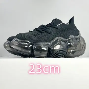 grounds 그라운즈 스니커즈 블랙 통굽 여성용 23cm