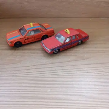 레트로 TOMICA 택시 CROWN 세드릭