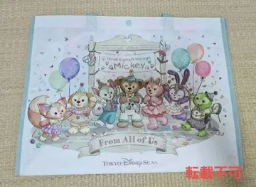 새상품 From All of Us 더피 쇼핑백 디즈니씨