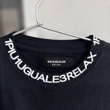 1PIU1UGUALE3 티셔츠 블랙 M 사이즈