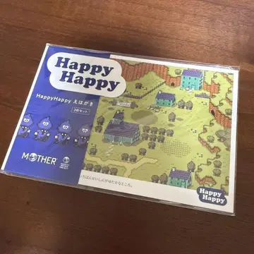 MOTHER2 HappyHappy 그림 엽서 엽서