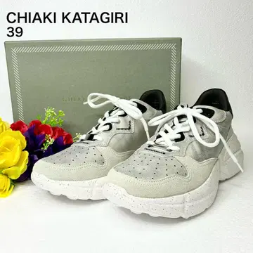 [미사용품] CHIAKI KATAGIRI 통굽 스니커즈 39 24.5cm