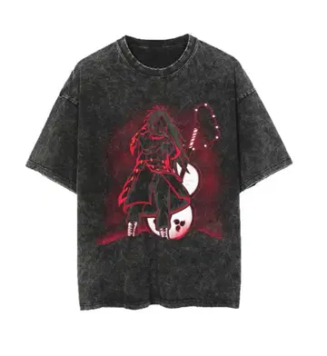 NARUTO 나루토 MADARA VINTAGE OVERSIZE TEE