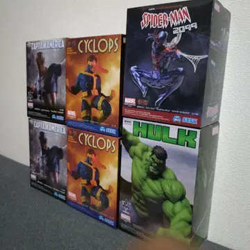 marvel 피규어 6개 세트