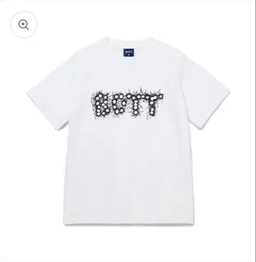 S 사이즈 BoTT BANG! Logo Tee 화이트