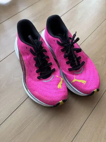 Puma 디비에이트 Nitro 2 러닝화 핑크 23.0