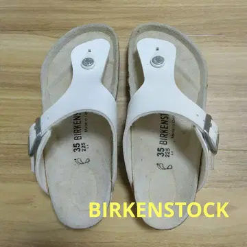 BIRKENSTOCK 화이트 샌들 22.5cm