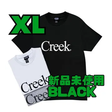 미사용 새상품 creek T셔츠 BLACK L 사이즈