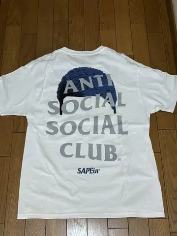 SAPEur ANTI SOCIAL SOCIAL CLUB 콜라보 T셔츠