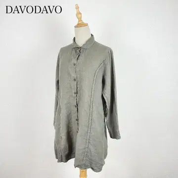DAVO DAVO 린넨 100% 린넨 원피스 튜닉
