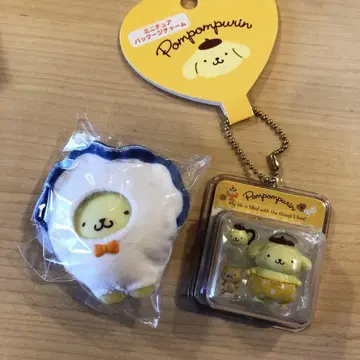 산리오 폼폼푸딩 묶음 판매 미니어처 패키지 참 쪼꼬미