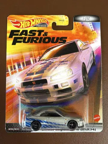 핫휠 와일드 스피드 GT-R R34