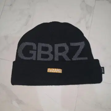 ReZARD x glamb 콜라보 니트 모자 블랙 그레이 프리 사이즈