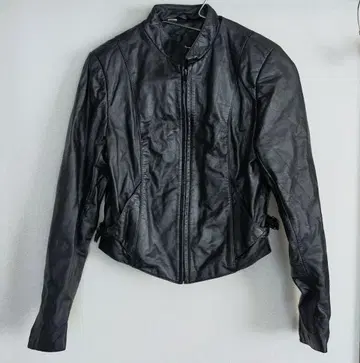 leather jacket black