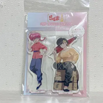 란마 1/2 페어 아크릴 스탠드 란마 료가