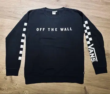 VANS off the wall 체크 무늬 깃발 롱 슬리브