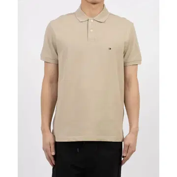 TOMMY HILFIGER 피케 셔츠 베이지 타미힐피거