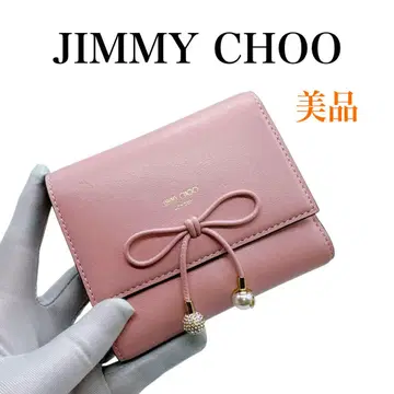 지미추 MARINDA KHY 3단 지갑 Jimmy Choo 새상품급
