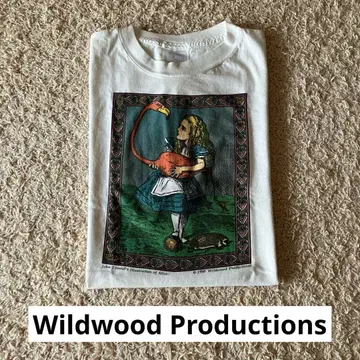 Wildwood Productions 원더랜드의 앨리스 티셔츠 USA