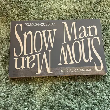 Snow Man2025.04-2026.03OFFICIAL CALENDAR