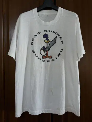 ROAD RUNNER 로드 러너 싱글 스티치 티셔츠