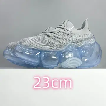 grounds 그라운즈 스니커즈 그레이 통굽 여성용 23cm
