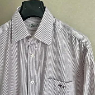 Charvet 스트라이프 셔츠 프랑스제 made in France
