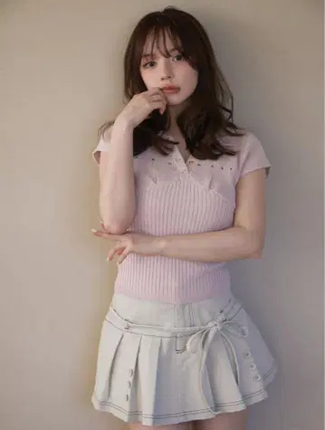 andmary 앤드마리 Lindsay logo tops