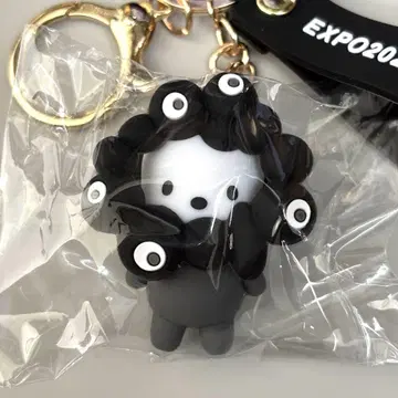 만박 한정판 블랙 먝먝 포차코 키링
