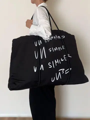 UN3D. 언쓰리 CONCEPT LOGO NYLON BAG L