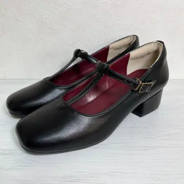 펠리시모 뮤지엄 부 24cm 소리가 잘 울리지 않는 T스트랩 슈즈